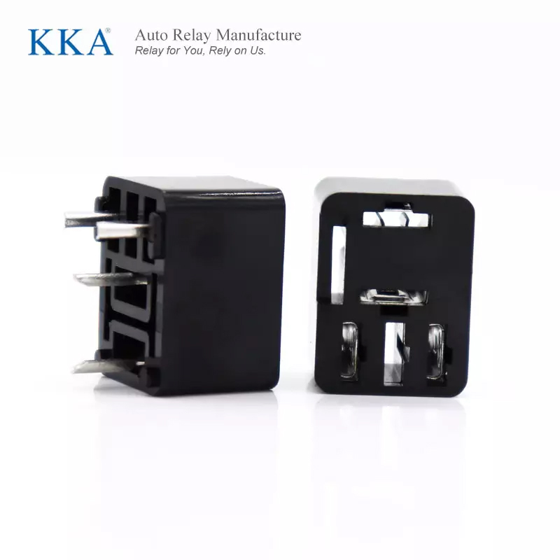 KKA-M3PS 4PIN 5PIN PCB Socket for Relay, Auto Relay Socket for 30A Micro Automotive Relay